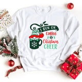 Sweatshirt-Coffee & Christmas Cheer Sweatshirt-S-White-Jack N Roy