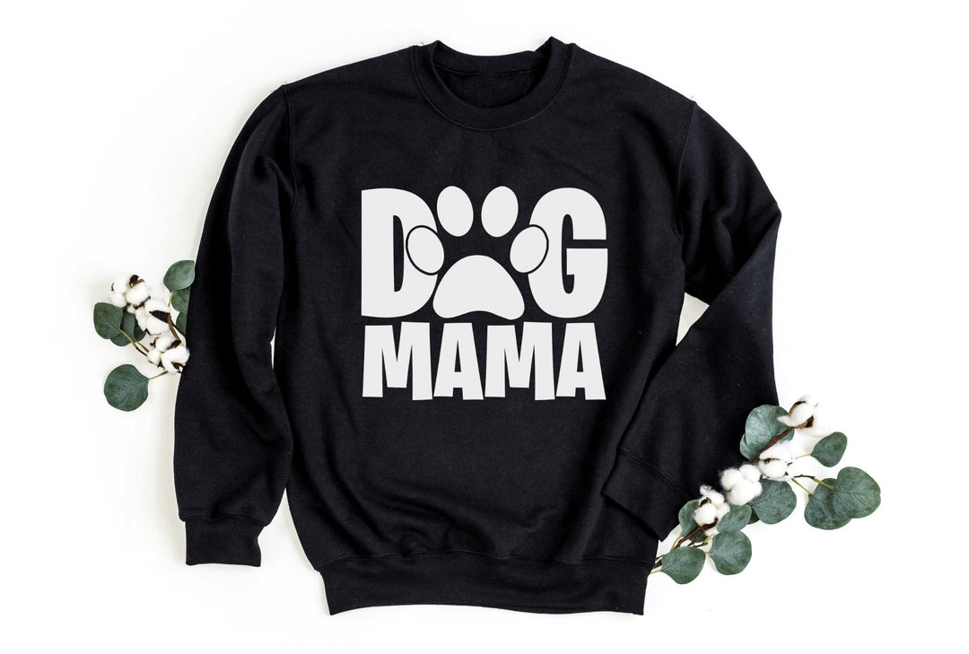 Sweatshirts-Dog Mama Sweatshirt-S-Black-Jack N Roy