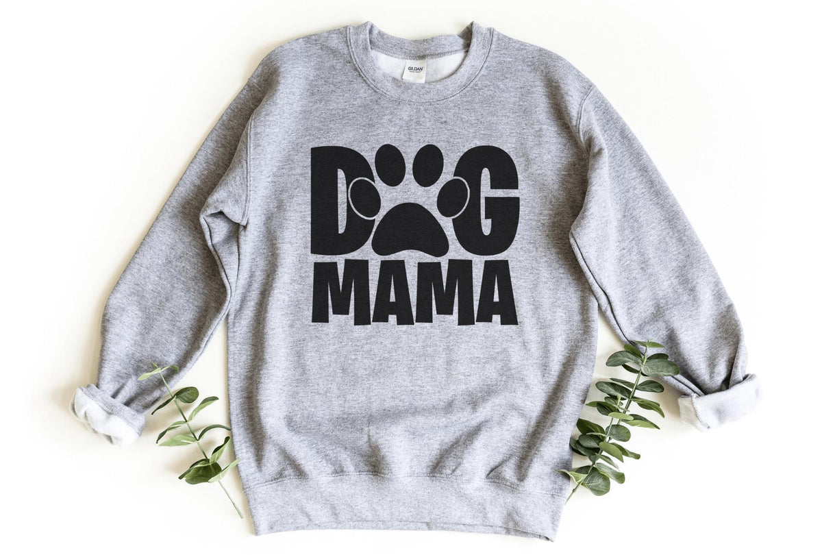 Sweatshirt-Dog Mama Sweatshirt-S-Sport Grey-Jack N Roy