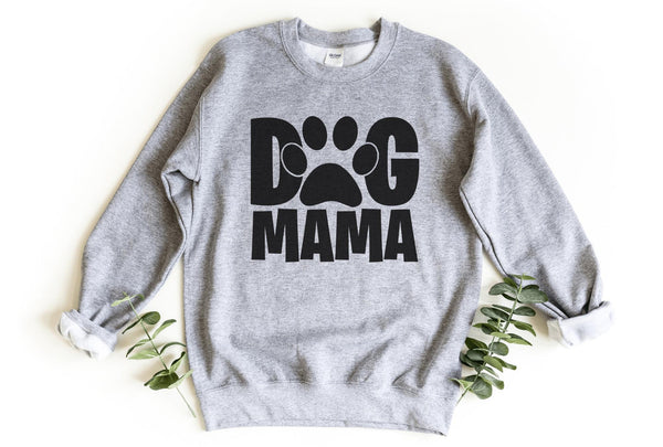 Sweatshirt-Dog Mama Sweatshirt-S-Sport Grey-Jack N Roy