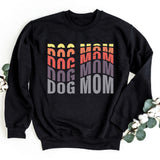 Sweatshirt-Dog Mom Colourful Sweatshirt-S-Black-Jack N Roy