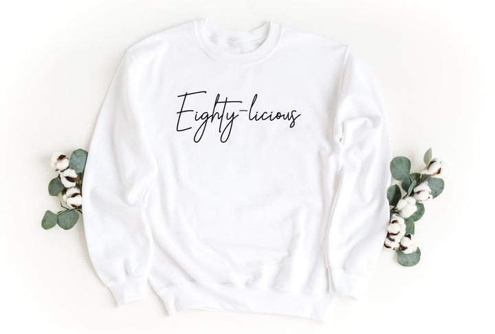 Sweatshirts-Eighty-licious Sweatshirt-S-White-Jack N Roy