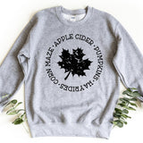 Sweatshirt-Fall Leaf Sweatshirt-S-Sport Grey-Jack N Roy