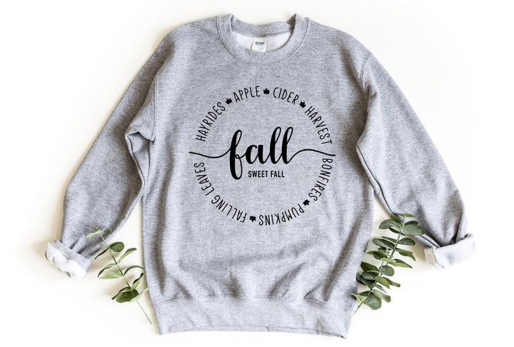 Sweatshirts-Fall Sweet Fall Sweatshirt-S-Sport Grey-Jack N Roy