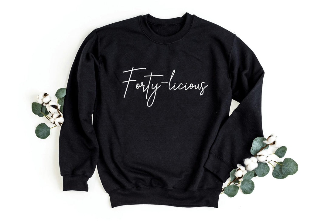 Sweatshirts-Forty-licious Sweatshirt-S-Black-Jack N Roy