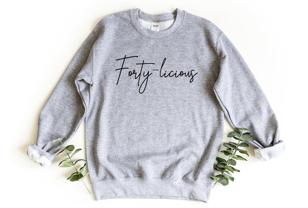 Sweatshirts-Forty-licious Sweatshirt-S-Sport Grey-Jack N Roy