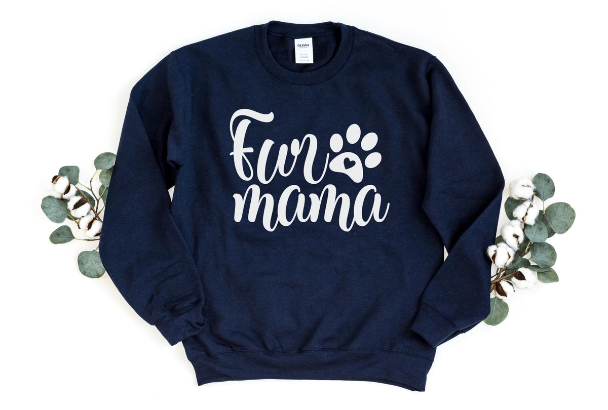 Sweatshirt-Fur Mama Sweatshirt-S-Navy-Jack N Roy