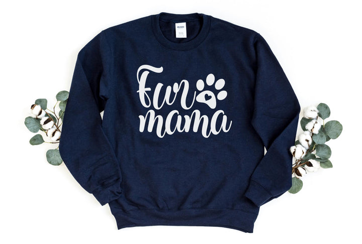 Sweatshirts-Fur Mama Sweatshirt-S-Navy-Jack N Roy