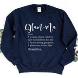 Sweatshirt-Glam-ma Sweatshirt-S-Navy-Jack N Roy