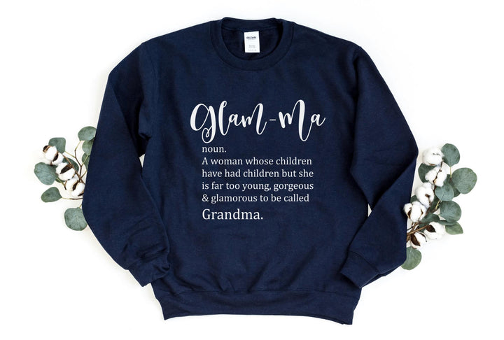 Sweatshirts-Glam-ma Sweatshirt-S-Navy-Jack N Roy