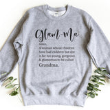 Sweatshirt-Glam-ma Sweatshirt-S-Sport Grey-Jack N Roy