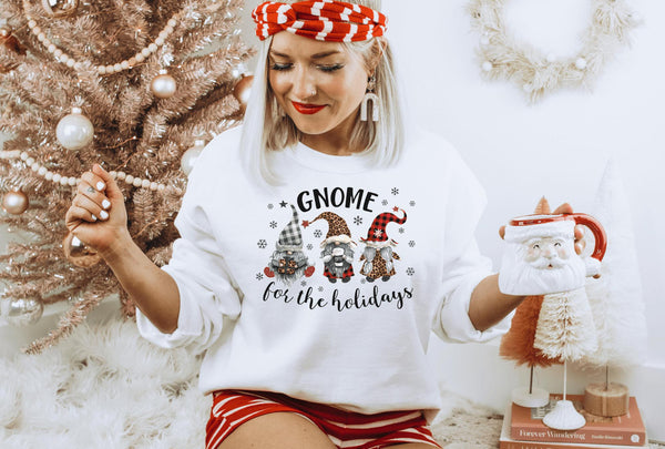 Sweatshirt-Gnome for the holidays Sweatshirt-Jack N Roy
