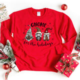 Sweatshirt-Gnome for the holidays Sweatshirt-S-Red-Jack N Roy