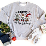 Sweatshirt-Gnome for the holidays Sweatshirt-S-Sport Grey-Jack N Roy