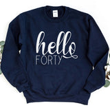 Sweatshirt-Hello Forty Sweatshirt-S-Navy-Jack N Roy