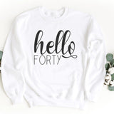Sweatshirt-Hello Forty Sweatshirt-S-White-Jack N Roy