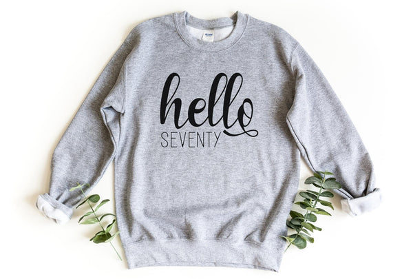 Sweatshirt-Hello Seventy Sweatshirt-S-Sport Grey-Jack N Roy
