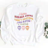 Sweatshirt-I Like Halloween Sweatshirt-S-White-Jack N Roy