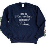 Sweatshirt-I'm Vintage Sweatshirt-S-Navy-Jack N Roy