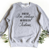 Sweatshirt-I'm Vintage Sweatshirt-S-Sport Grey-Jack N Roy