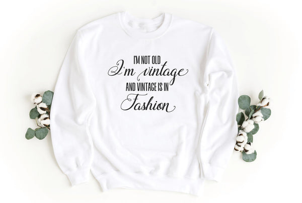Sweatshirt-I'm Vintage Sweatshirt-S-White-Jack N Roy
