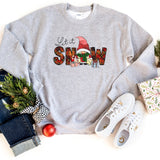 Sweatshirt-Let It Snow Gnome Sweatshirt-S-Sport Grey-Jack N Roy
