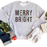Sweatshirt-Merry & Bright Sweatshirt-S-Sport Grey-Jack N Roy
