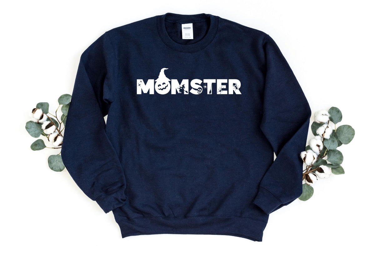 Sweatshirt-Momster Sweatshirt-S-Navy-Jack N Roy