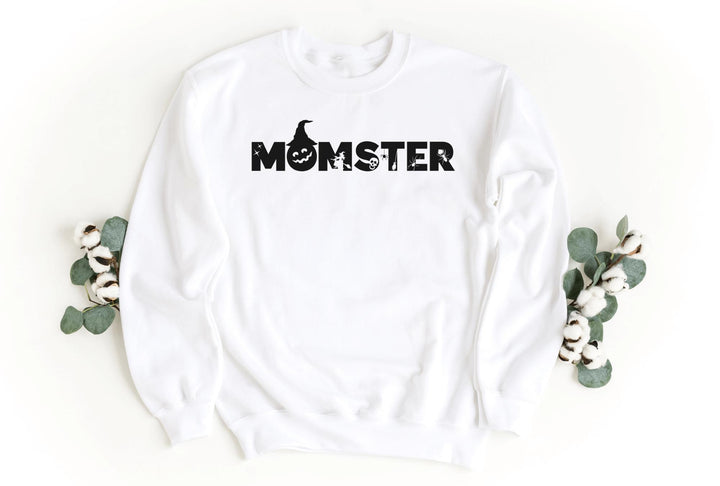 Sweatshirts-Momster Sweatshirt-S-White-Jack N Roy