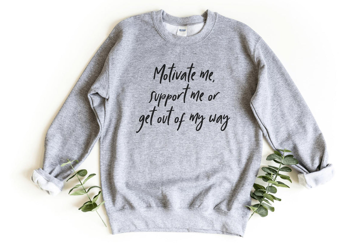 Sweatshirt-Motivate Me Sweatshirt-S-Sport Grey-Jack N Roy