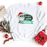 Sweatshirt-Naughty List Legend Sweatshirt-S-White-Jack N Roy