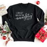 Sweatshirt-Naughty List Sweatshirt-S-Black-Jack N Roy