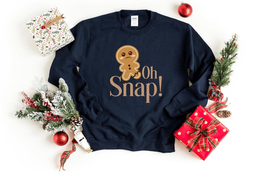 Sweatshirts-Oh Snap! Sweatshirt-S-Navy-Jack N Roy