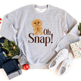 Sweatshirt-Oh Snap! Sweatshirt-S-Sport Grey-Jack N Roy