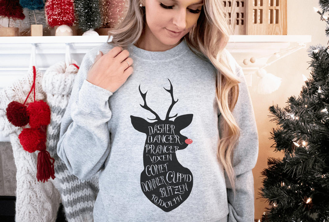 Sweatshirts-Rudolph Sweatshirt-Jack N Roy