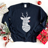 Sweatshirt-Rudolph Sweatshirt-S-Navy-Jack N Roy