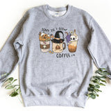 Sweatshirt-Scary Til I Get Coffee Sweatshirt-S-Sport Grey-Jack N Roy