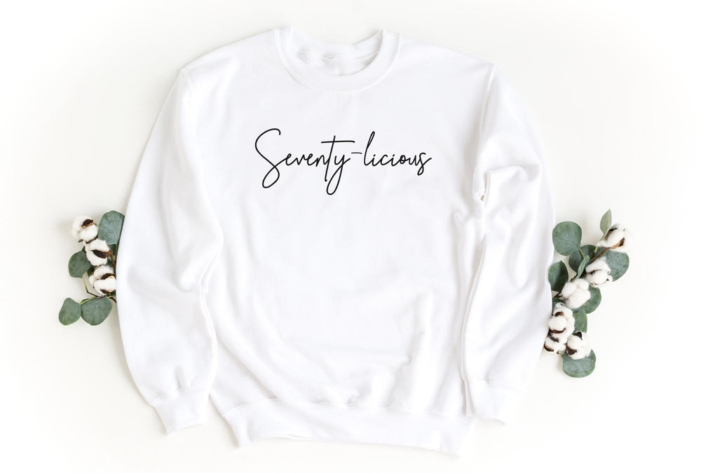 Sweatshirts-Seventy-licious Sweatshirt-S-White-Jack N Roy