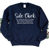 Sweatshirt-Side Chick Sweatshirt-S-Navy-Jack N Roy