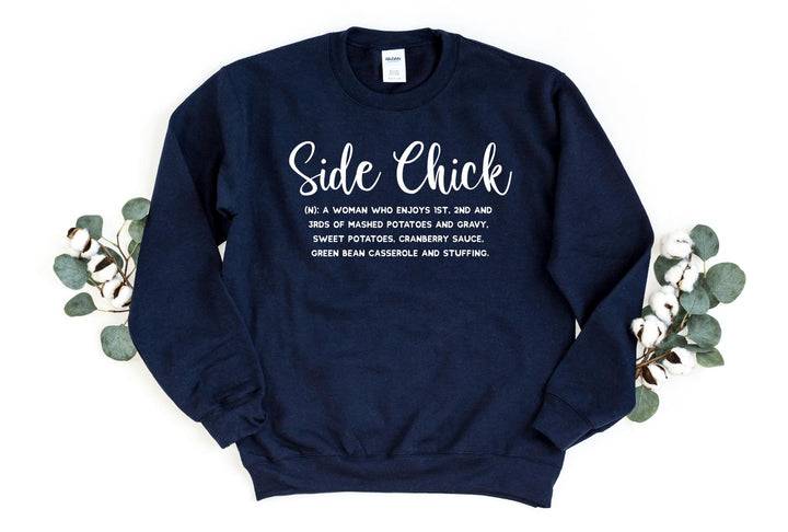 Sweatshirts-Side Chick Sweatshirt-S-Navy-Jack N Roy