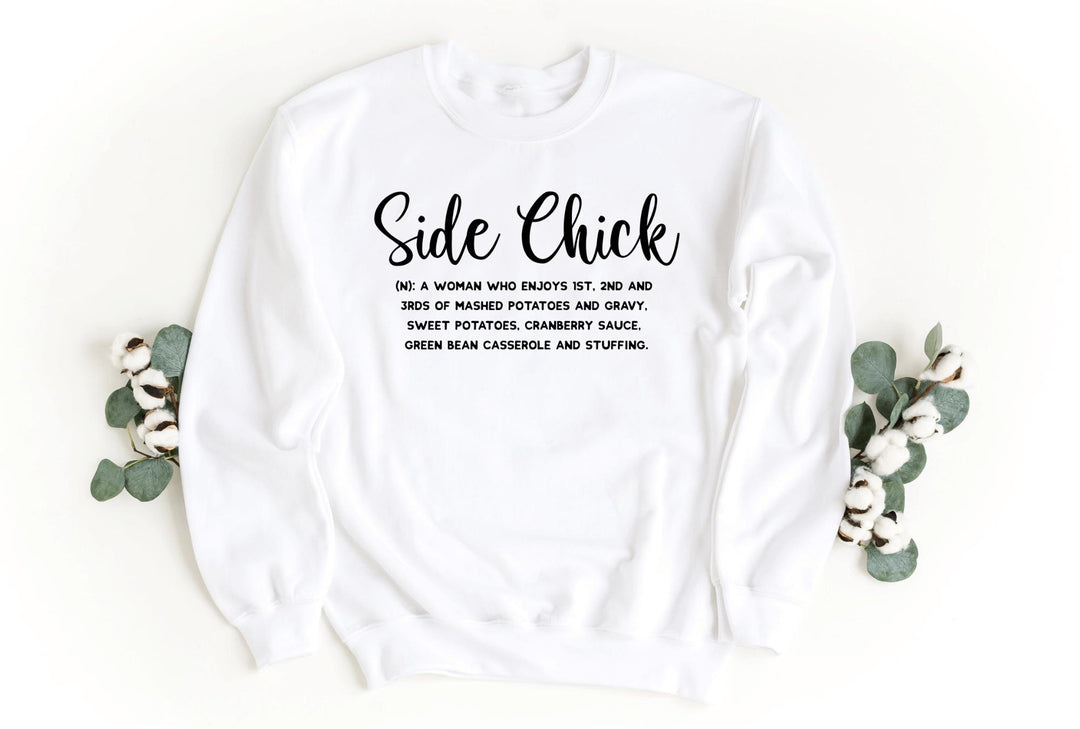 Sweatshirts-Side Chick Sweatshirt-S-White-Jack N Roy