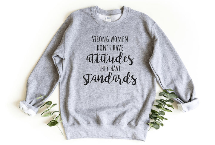 Sweatshirts-Strong Women Sweatshirt-S-Sport Grey-Jack N Roy