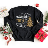 Sweatshirt-The Most Wonderful Time Of The Year Sweatshirt-S-Black-Jack N Roy