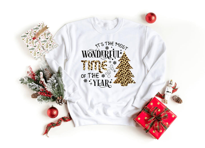 Sweatshirts-The Most Wonderful Time Of The Year Sweatshirt-S-White-Jack N Roy
