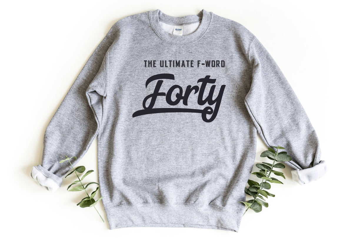 Sweatshirt-Ultimate F-Word Sweatshirt-S-Sport Grey-Jack N Roy