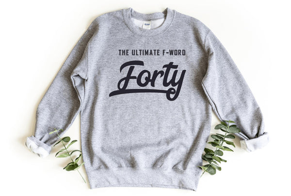 Sweatshirt-Ultimate F-Word Sweatshirt-S-Sport Grey-Jack N Roy