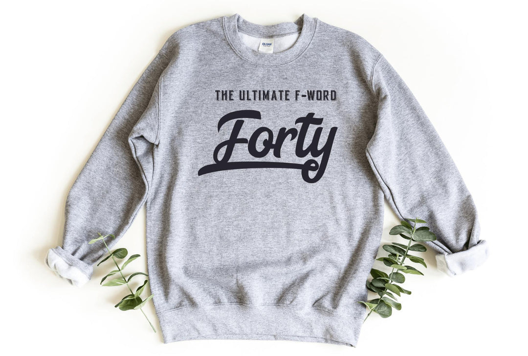 Sweatshirts-Ultimate F-Word Sweatshirt-S-Sport Grey-Jack N Roy