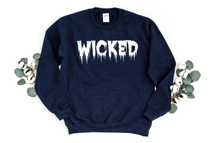 Sweatshirts-WICKED Sweatshirt-S-Navy-Jack N Roy