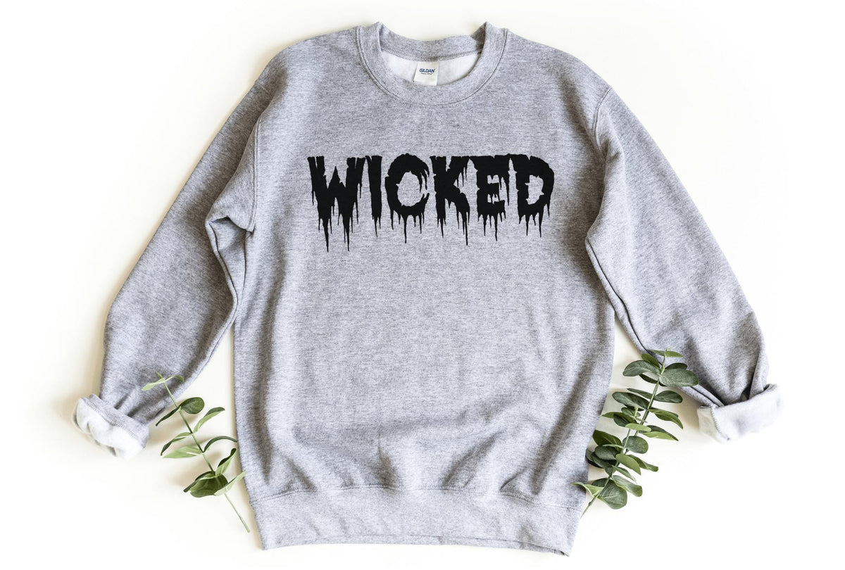 Sweatshirt-WICKED Sweatshirt-S-Sport Grey-Jack N Roy