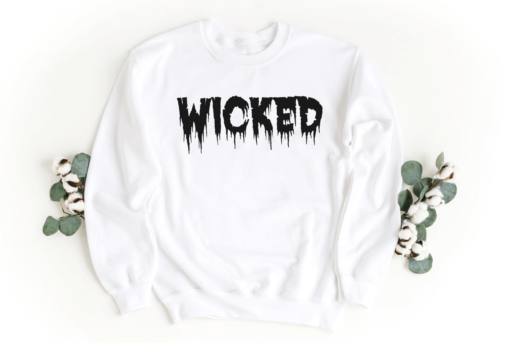 WICKED Sweatshirt | Halloween Sweatshirt | Halloween Gifts – Jack